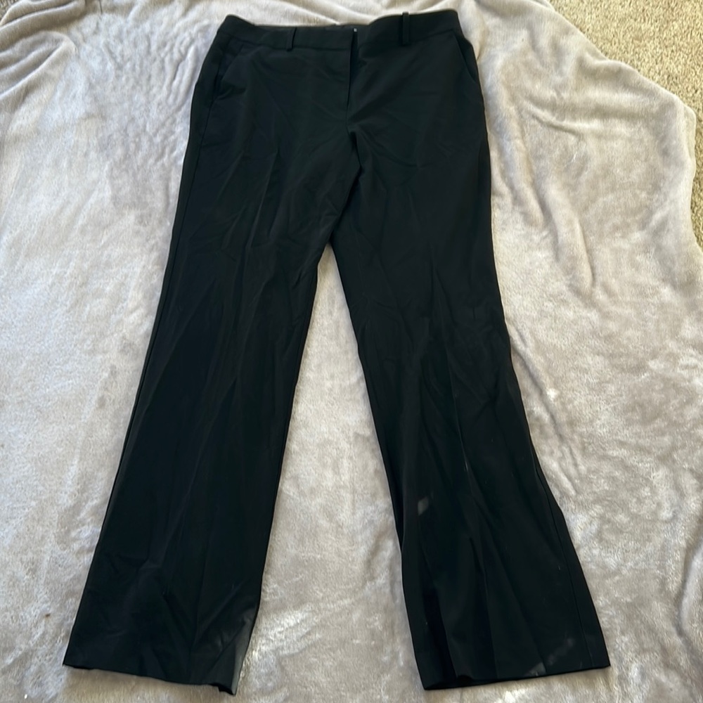 Ann Taylor  classic fit black dress pant